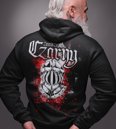 Bluza z kapturem ZAWISZA CZARNY